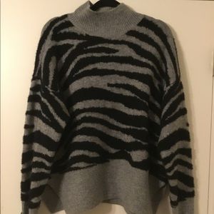 Nine West animal print sweater
